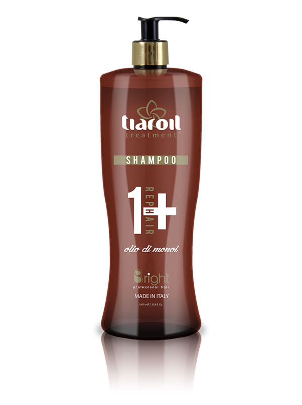 Shampoo-Tiaroil-Bright-con-olio-di-monoi--Professionale-per-parrucchieri-Ital-Capelli-Shop-1000ml